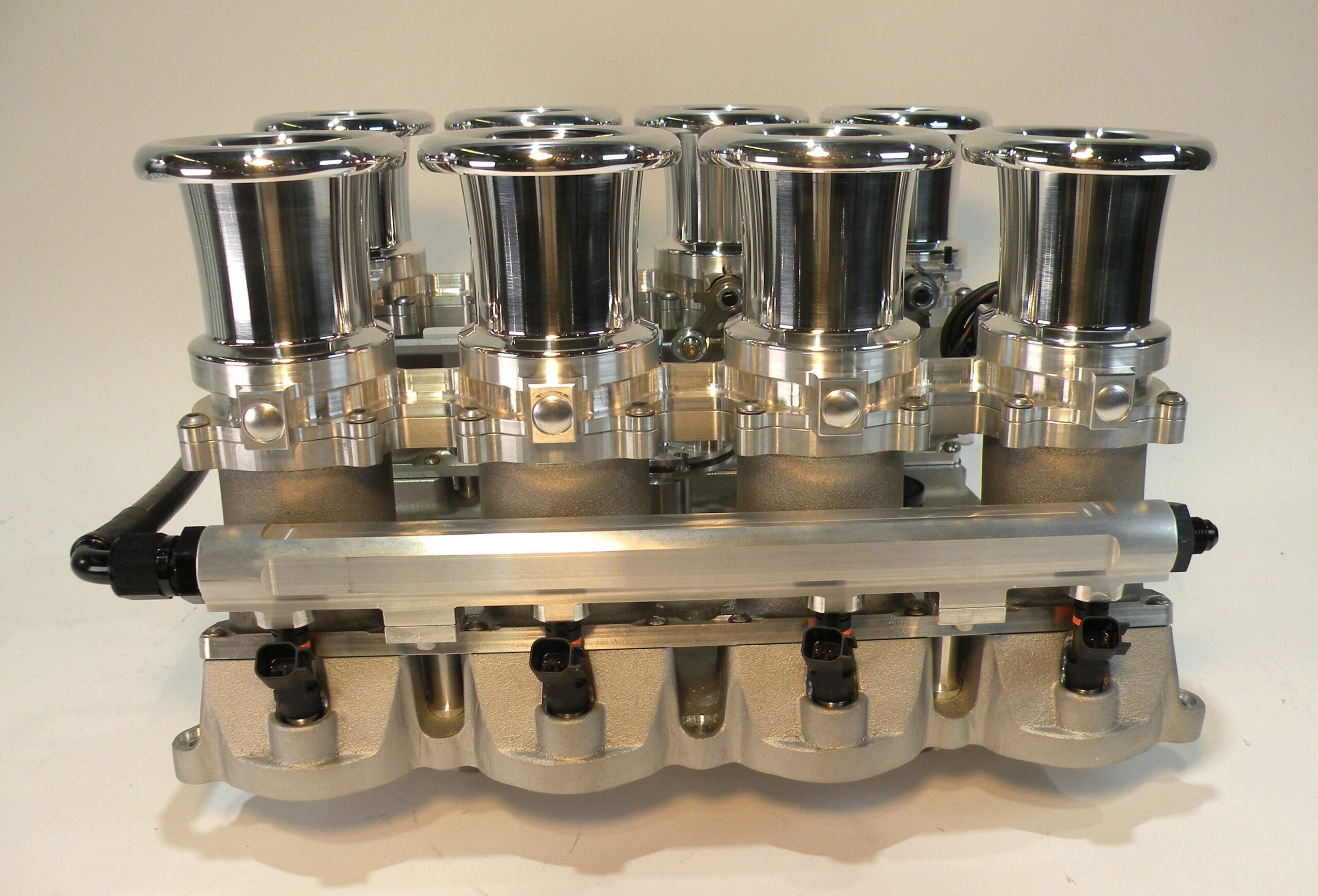 thumbnail image 2 of 8 Metal Injector Stacks For Model Kits – 1/24 Scale, 20mm Long, 3.7mm Diameter, 4.7mm Flare 2 of 4